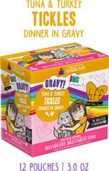 BFF OMG Text Me! Chicken & Turkey in Gravy Wet Cat Food Pouches, 2.8-oz pouch, 12 count slide 2 of 9