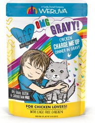 BFF OMG Charge Me Up! Chicken in Gravy Wet Cat Food, 2.8-oz pouch, 12 count