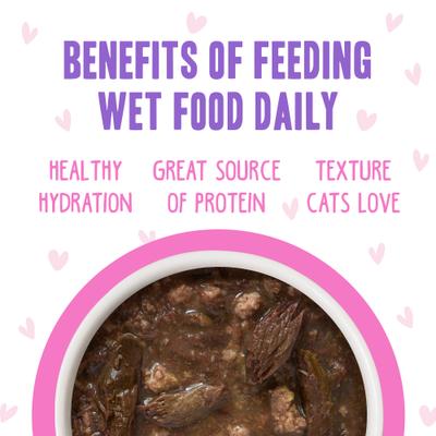 Show full view: BFF Tuna & Duck Devour Me Dinner in Gravy Wet Cat Food Pouches, 3-oz, case of 12 slide 7 of 13