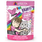 BFF Tuna & Duck Devour Me Dinner in Gravy Wet Cat Food Pouches, 3-oz, case of 12
