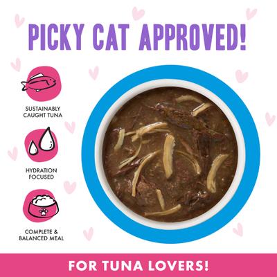 Show full view: BFF Tuna & Chicken Charm Me Dinner in Gravy Wet Cat Food Pouches, 3-oz, case of 12 slide 5 of 13
