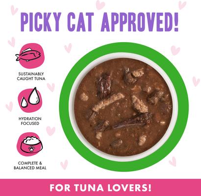 Show full view: BFF OMG Lights Out! Tuna & Lamb Wet Canned Cat Food, 2.8-oz can, case of 12 slide 4 of 12