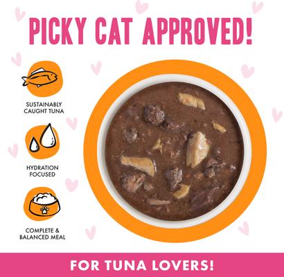 Show full view: BFF OMG Start Me Up! Tuna & Salmon Flavor Minced Grain-Free Wet Cat Food, 5.5-oz can, case of 8 slide 4 of 13