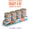 Show in main carousel: BFF OMG Crazy 4 U! Chicken & Salmon Dinner in Gravy Grain-Free Canned Cat Food, 2.8-oz, case of 12 slide 3 of 12
