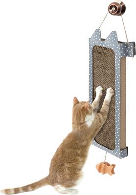 Show full view: Kitty City Reversible Hanging Cat Scratcher, 3 pack slide 2 of 5
