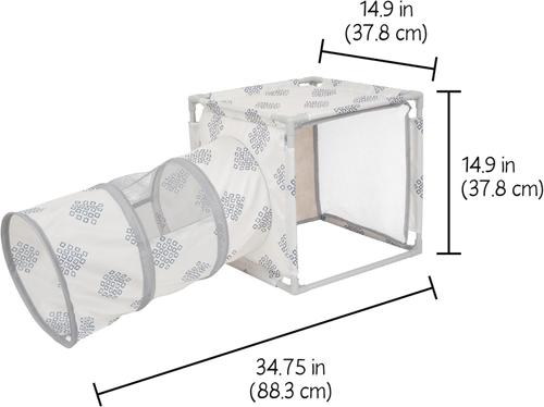 Show full view: Kitty City Hideaway Cat Tunnel slide 2 of 8