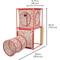 Show in main carousel: Kitty City Cozy Retreat Cube Cat Tree, Red slide 2 of 8