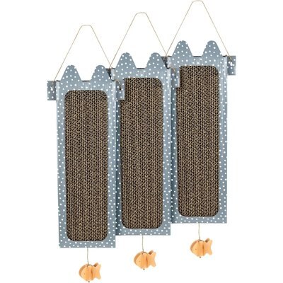 Kitty City Kitty City Reversible Hanging Cat Scratcher, 3 pack