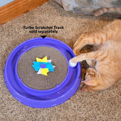 Show full view: Kitty City Ball Track Cat Toy Scratcher Refill, 3 count slide 4 of 9