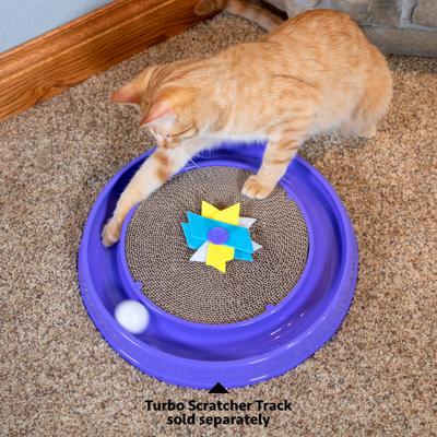 Show full view: Kitty City Ball Track Cat Toy Scratcher Refill, 3 count slide 2 of 9