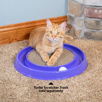 Show full view: Kitty City Ball Track Cat Toy Scratcher Refill, 3 count slide 5 of 9