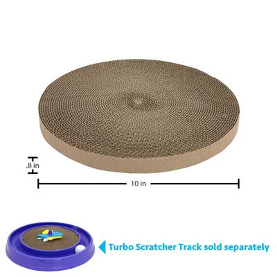 Show full view: Kitty City Ball Track Cat Toy Scratcher Refill, 3 count slide 3 of 9