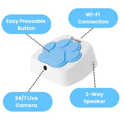 Show full view: iPupPee Smart Button WiFi Potty Training & Service Alerts, 2.5 x 5 x 4.5-in slide 2 of 13