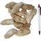 Show in main carousel: HDP Furry Hair Adult 3-in Rabbit Feet Dog Chews, 1-lb bag slide 4 of 5