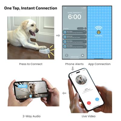 Show full view: iPupPee Smart Button WiFi Potty Training & Service Alerts, 2.5 x 5 x 4.5-in slide 9 of 13