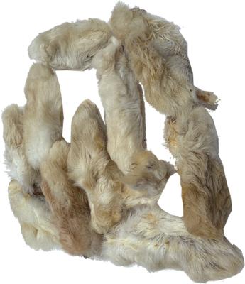 Show full view: HDP Furry Hair Adult 3-in Rabbit Feet Dog Chews, 1-lb bag slide 3 of 5