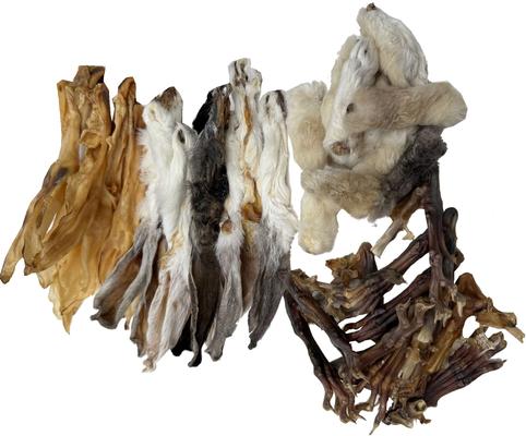 Show full view: HDP Hypoallergenic Rabbit Dog Chew Treats, box slide 3 of 3