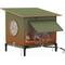 Show in main carousel: Yitahome Winter Waterproof Nylon Outdoor Heated Cat House, Green, 16.5 x 13.8 x 18.9-in slide 8 of 9