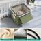 Show in main carousel: Yitahome Winter Waterproof Nylon Outdoor Heated Cat House, Green, 16.5 x 13.8 x 18.9-in slide 3 of 9