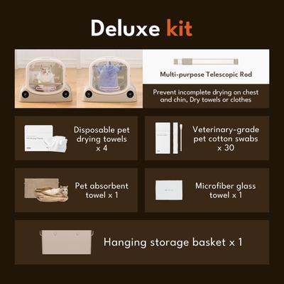 Show full view: PetSnowy Smile Pet Dryer Box, Cream, Large slide 10 of 10