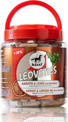 Leovet Leoveties Carrot & Linseed Oil Horse Treats, 1.1-kg jar