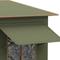Show in main carousel: Wooflex Heated Outdoor Insulated Waterproof Feral Winter Cat House with Heating Pad & Escape Door, Green, 16.5 × 13.8 × 18.9-in slide 8 of 9