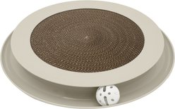 Kitty City Ball Track Cat Scatcher, Tan