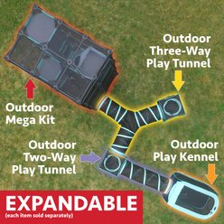 Kitty City Outdoor Kennel Catio Cat Furniture & Play Kit slide 2 of 8