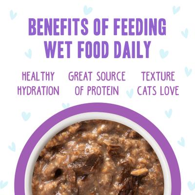 Show full view: BFF OMG Booya! Beef & Chicken Dinner in Gravy Grain-Free Cat Food Pouches, 2.8-oz, pack of 12 slide 7 of 13