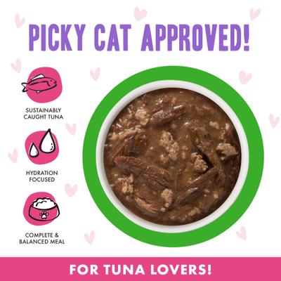 Show full view: BFF Tuna & Lamb Luv Ya Dinner in Gravy Wet Cat Food Pouches, 3-oz, case of 12 slide 5 of 13