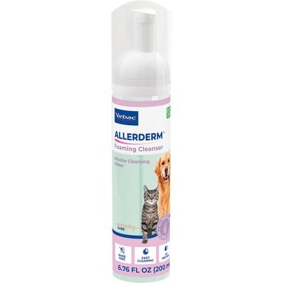 Virbac Virbac Allerderm Foaming Cleanser Dog Shampoo, 6.7-fl oz bottle