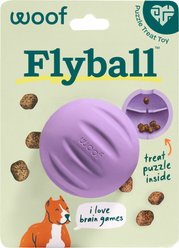 Woof Flyball Fetch Ball & Fits Standard Launchers Interactive Dog Toy, Lavender, 1 count