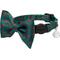 Show in main carousel: Frisco Christmas Bows Print Breakaway Cat Collar with Bell & Removable Bow, 8 to 12-in neck, 3/8-in wide slide 1 of 10