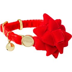 Frisco Christmas Cat Collar with Bell & Removable Gift Bow