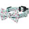 Show in main carousel: Frisco Christmas Peppermint Print Dog Collar with Removable Bow, XS: 8 to 12-in neck, 5/8-in wide slide 1 of 10