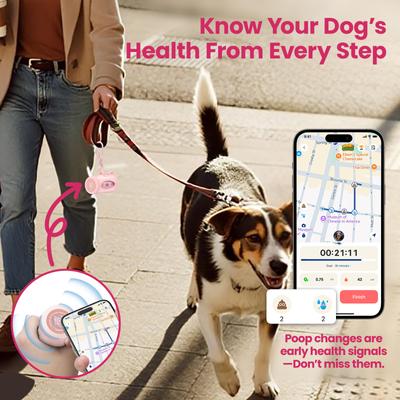 Show full view: Pawview Leash Attachment Smart Holder Dog Poop Bag Dispenser with Bags, Carabiner Clip & Swivel Hook Design, 105 count, Lavender Scent, Pink slide 7 of 12