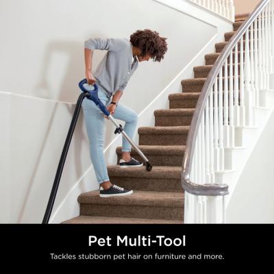 Show full view: Shark Navigator NV151 Pet Upright Vacuum, Blue, 0.88-qt slide 4 of 8