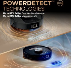 Shark Power Detect 2-in-1 RV2820ZE Robot Vacuum & Mop with Never Touch Pro Base, Black, 12-oz slide 2 of 9