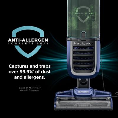 Show full view: Shark Navigator NV151 Pet Upright Vacuum, Blue, 0.88-qt slide 8 of 8