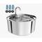 Show in main carousel: PEKTACO Stainless Steel Cat Fountain with Metal Spout & 3 Replacement Filters, 3.2 liter slide 1 of 9