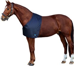 WeatherBeeta Satin Horse Shoulder Guard, Black, Pony slide 2 of 2