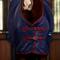 Show in main carousel: WeatherBeeta Anti-Static Fleece Standard Neck Horse Cooler, Navy/Burgundy, 84-in slide 2 of 5