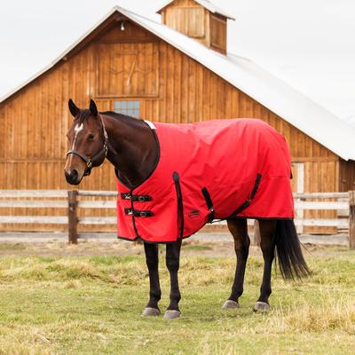 Show full view: WeatherBeeta ComFiTec Original Standard Neck Lite Horse Turnout, Red/Black, 75-in slide 3 of 8