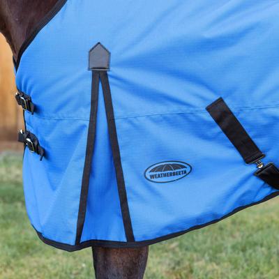 Show full view: WeatherBeeta ComFiTec Original Standard Neck Lite Horse Turnout, Royal Blue/Black, 78-in slide 4 of 7