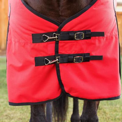 Show full view: WeatherBeeta ComFiTec Original Standard Neck Lite Horse Turnout, Red/Black, 75-in slide 4 of 8
