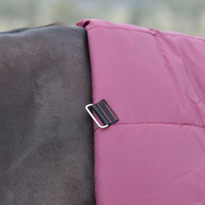 Show full view: WeatherBeeta ComFiTec Essential Combo Neck 220G Horse Turnout, Burgundy/Navy, 72-in slide 4 of 9