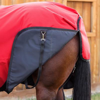 Show full view: WeatherBeeta ComFiTec Original Standard Neck Horse Turnout, Red/Black, 75-in slide 6 of 9