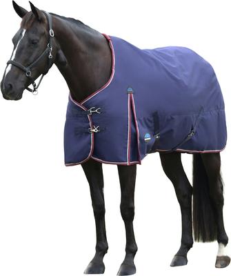 Show full view: WeatherBeeta ComFiTec Essential Standard Neck 50G Horse Turnout, Navy/Burgundy, 75-in slide 6 of 6