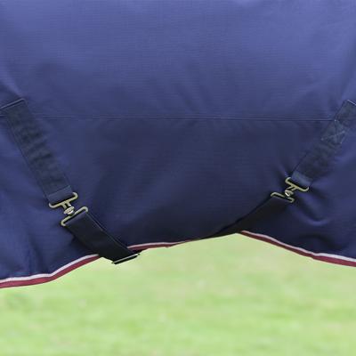 Show full view: WeatherBeeta ComFiTec Essential Combo Neck 220G Horse Turnout, Navy/Burgundy, 87-in slide 6 of 9