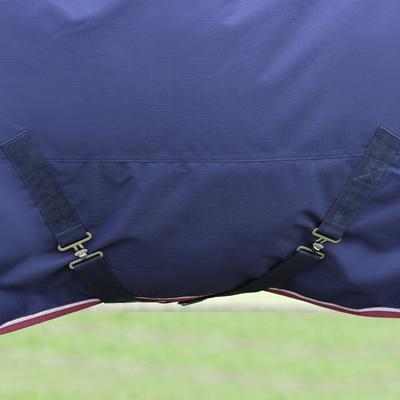 Show full view: WeatherBeeta ComFiTec Essential Detach-A-Neck 220G Horse Turnout, Navy/Burgundy, 81-in slide 6 of 9